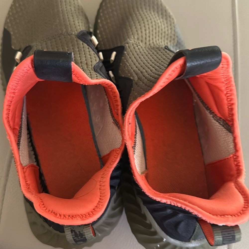Adidas AlphaBounce Instinct CC M Olive Green Slip On Running‎ Shoes Men's Sz 12 - Picture 11 of 12